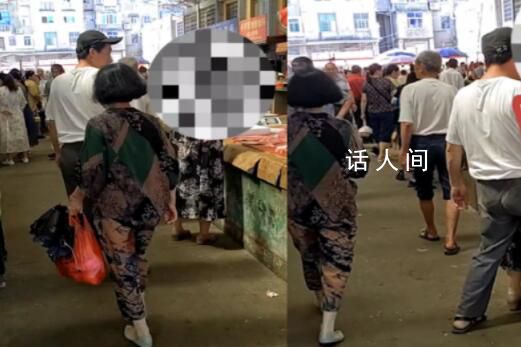 大爺在菜市場猥褻多名女性被拍下 實在是令人惡心