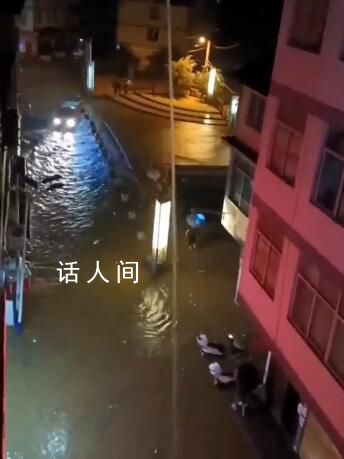 云南彝良暴雨引發山洪 有人員失聯