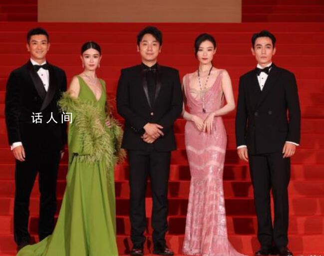 上影節倪妮魚尾裙驚艷 張小斐秀長腿