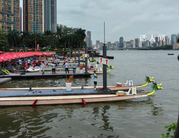 廣州龍舟賽125條猛龍爭(zhēng)霸 上演速度與激情
