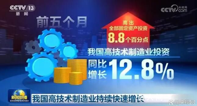 高技術制造業快速增長 進一步壯大了實體經濟發展根基