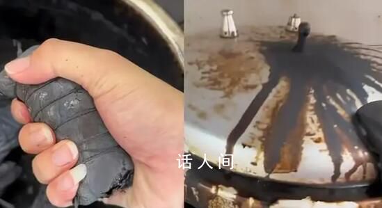 女子忘關(guān)火把粽子煮成黑炭 提醒大家注意用火安全