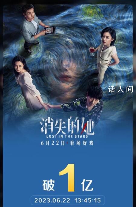 電影《消失的她》實時票房破億