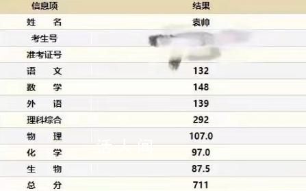 四川理科711分考生:想去北大