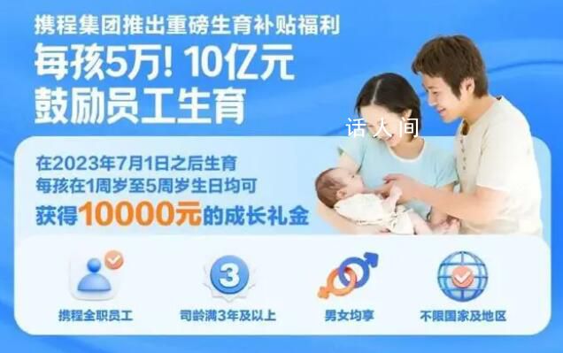 多家上市公司推補貼鼓勵“生娃” 為二孩三孩家庭發放補助