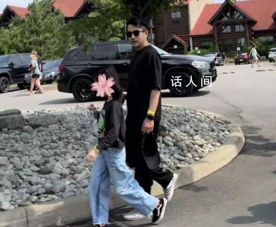 網(wǎng)友加拿大偶遇劉愷威和小糯米 小糯米形體容貌出眾