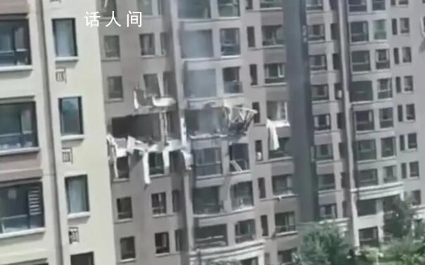 長春小區居民樓爆炸 多戶受波及