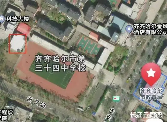 齊市教育局距坍塌體育館僅49米 步行僅需1分鐘