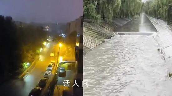 北京大雨瓢潑徹夜不斷 市民被雨打醒