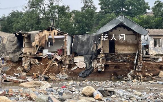 在門頭溝:被洪水沖撞的人家與生活