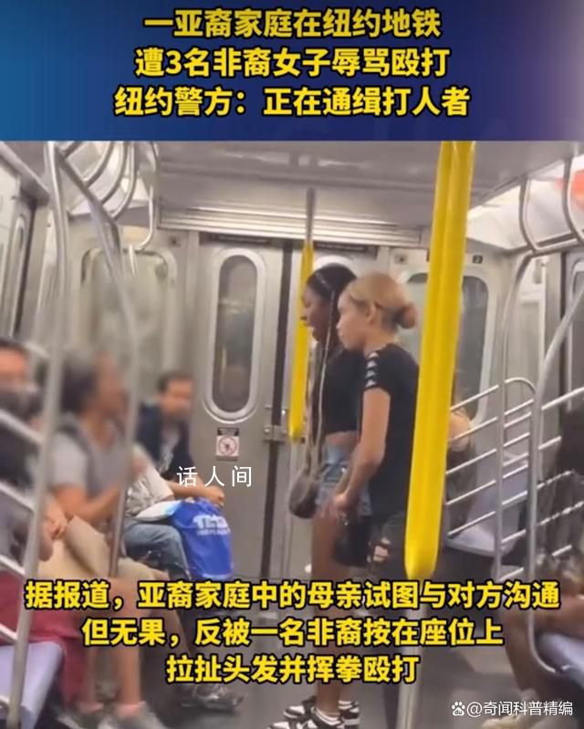 非裔女子在美國地鐵圍毆華裔 希望事件能引起當?shù)卣年P(guān)注