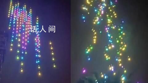 動物園數百無人機表演時突然墜落 現場沒有人員受傷只損壞了一些機器