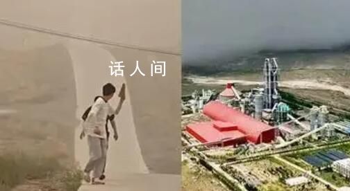 寧夏網(wǎng)友拍下沙塵突襲工廠瞬間 黃沙漫漫遮天蔽日