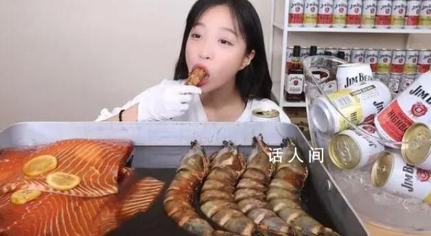 韓博主邊吃海鮮邊為日本酒代言 網友:日本的錢真沒少花