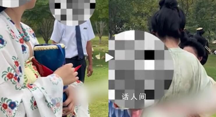 女子穿漢服拍照被認作日本服飾驅趕 工作人員：不要把日本裝扮帶這里