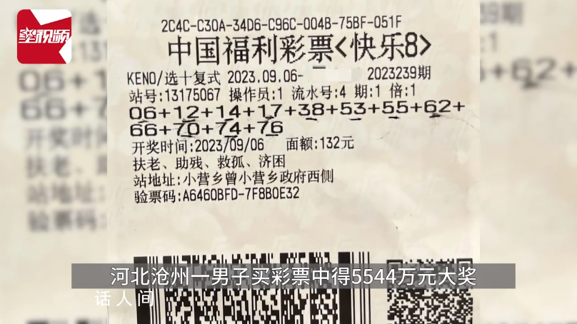 男子中5544萬大獎:不躺平也不揮霍