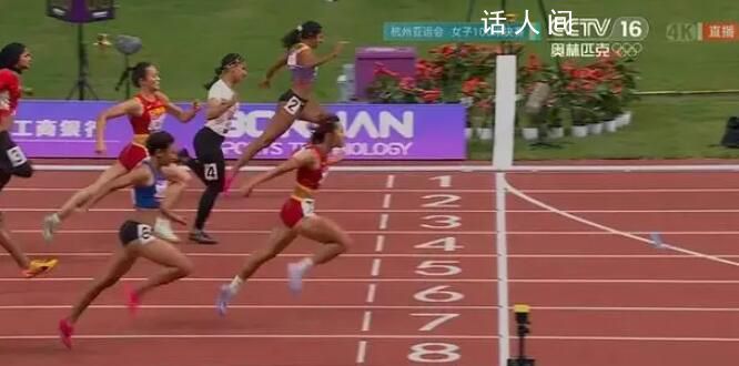 葛曼棋扎著哪吒頭奪冠 11秒23葛曼棋個(gè)人首枚亞運(yùn)金牌