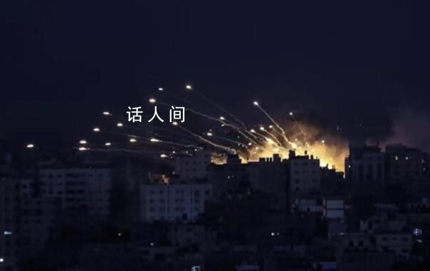 以色列疑使用白磷彈空中下火雨 引發(fā)地面有疑似建筑物爆炸