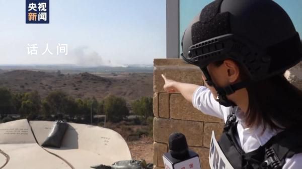 直擊加沙遭炮擊現場 上空不時可以看到火箭彈發射后形成的白色煙道