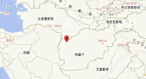 阿富汗10天內4次6級以上地震 10月15日11時36分在阿富汗發生6.4級地震