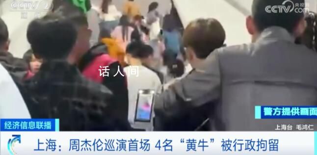 周杰倫演唱會4名黃牛被行政拘留 黃牛謊稱可以帶人入場