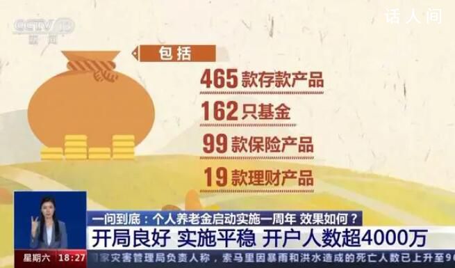 個(gè)人養(yǎng)老金制度實(shí)施一年 效果如何?