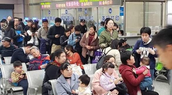 上海兒科門診現堰塞湖式就診 醫院呼吁家長應理性選擇就診時間