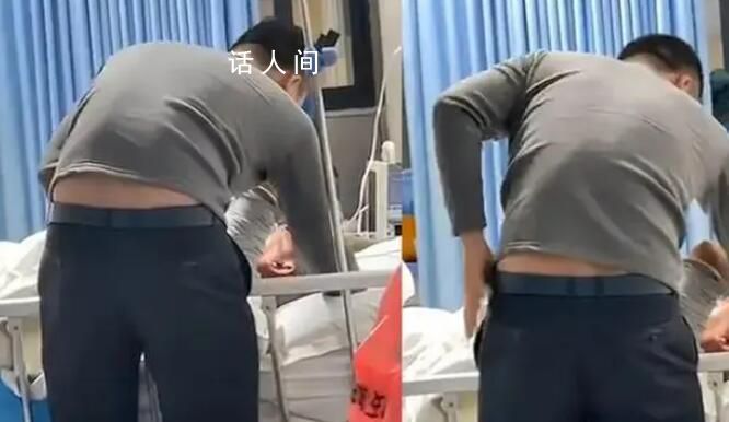 男子在搶救室撫摸父親額頭崩潰大哭 平靜的夜晚被一幕感人至深的畫面打破