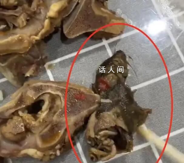 羊肉火鍋外賣中疑吃出半截老鼠 目前該商家已停業(yè)整頓