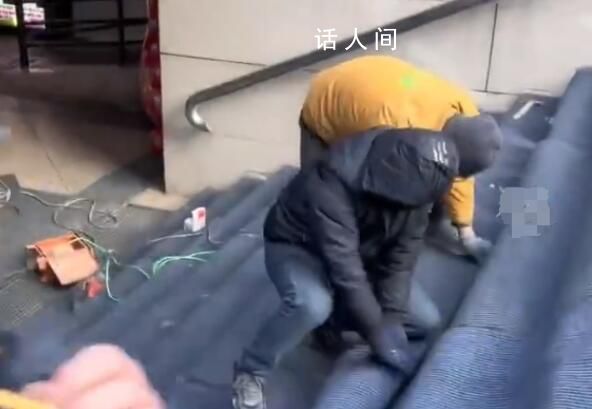 哈爾濱松花江上都鋪地毯了 每天驚喜不重樣