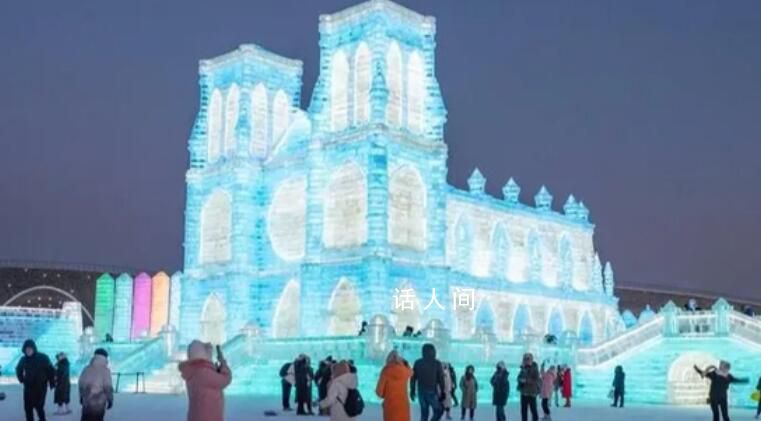 哈爾濱冰雪大世界明年的冰正式開采 這時松花江冰層最厚