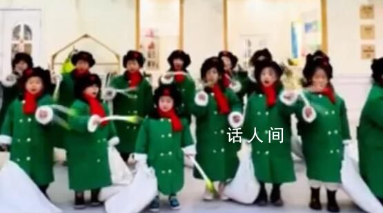 “山東小蔥花”也要勇闖哈爾濱了 17名小朋友穿著軍綠色的大衣