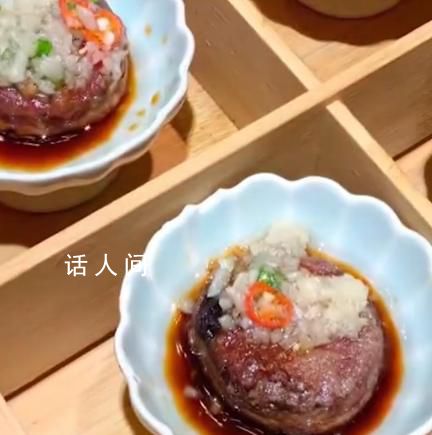 蒜泥血腸被網友做成精致下午茶 東北菜開始溫柔精致了