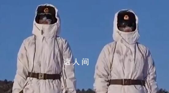 游客以為紋絲不動的哨兵是仿真人 直到一位老兵向哨兵敬禮