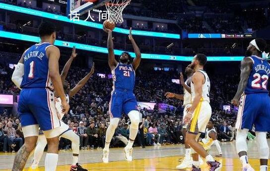 76人不敵勇士遭4連敗 恩比德傷退