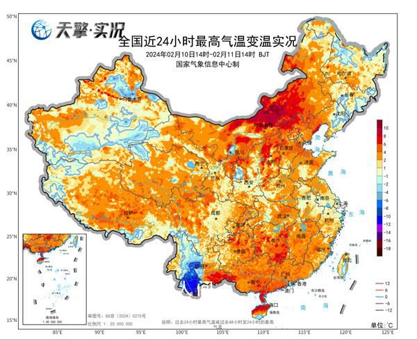 多地將沖擊今年首個(gè)20℃ 大江南北氣溫將迎來(lái)近期的高點(diǎn)