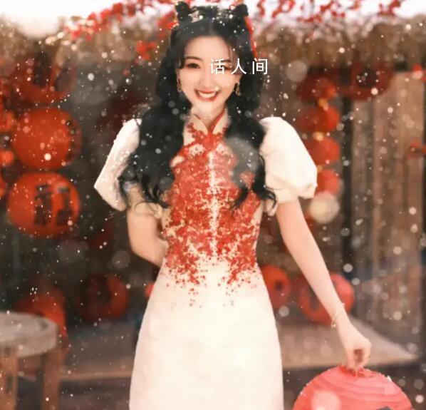 楊冪毛曉彤看著就喜慶 喜慶味道十足