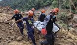 菲律賓山體滑坡致71人死亡 超過4500人被疏散到臨時(shí)營地