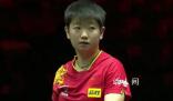 孫穎莎1比3穆克吉 目前中國(guó)隊(duì)大比分1-1印度隊(duì)