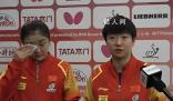 陳夢孫穎莎奪冠后受訪落淚 大比分3-2逆轉戰勝日本隊