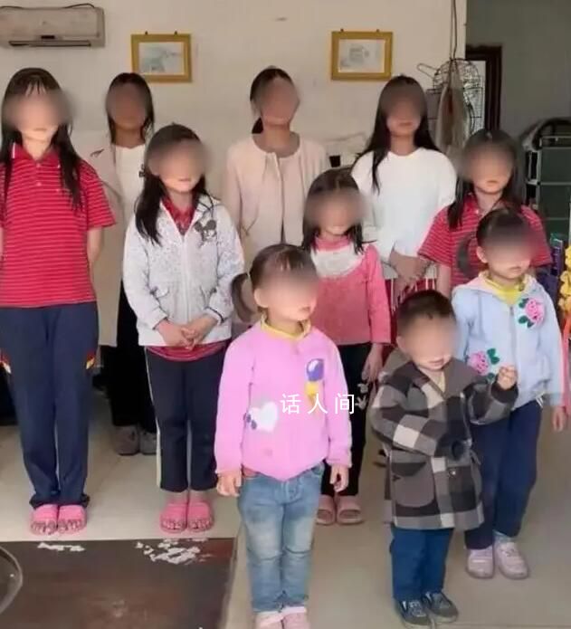 貴州夫妻17年間生下9女1男 一家人的生活很幸福