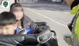 姐弟騎電動三輪 交警:師傅幾歲了