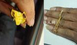 男子2萬買金鐲發(fā)現(xiàn)內(nèi)藏2根金絲 消費(fèi)者謹(jǐn)防購物陷阱