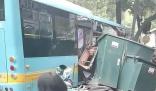 南昌一公交撞上行人致3死7傷 當(dāng)時(shí)駕駛員突發(fā)心臟不適